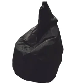 Poltrone E Pouf|Sacco armonia "comodone" nero 80x80x120 cm