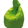 Poltrone E Pouf|Sacco armonia "comodone" verde 80x80x120 cm