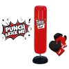 Giochi E Casette Bimbo|Sacco da boxe pugilato per bambini gonfiabile punch bag da 150 cm