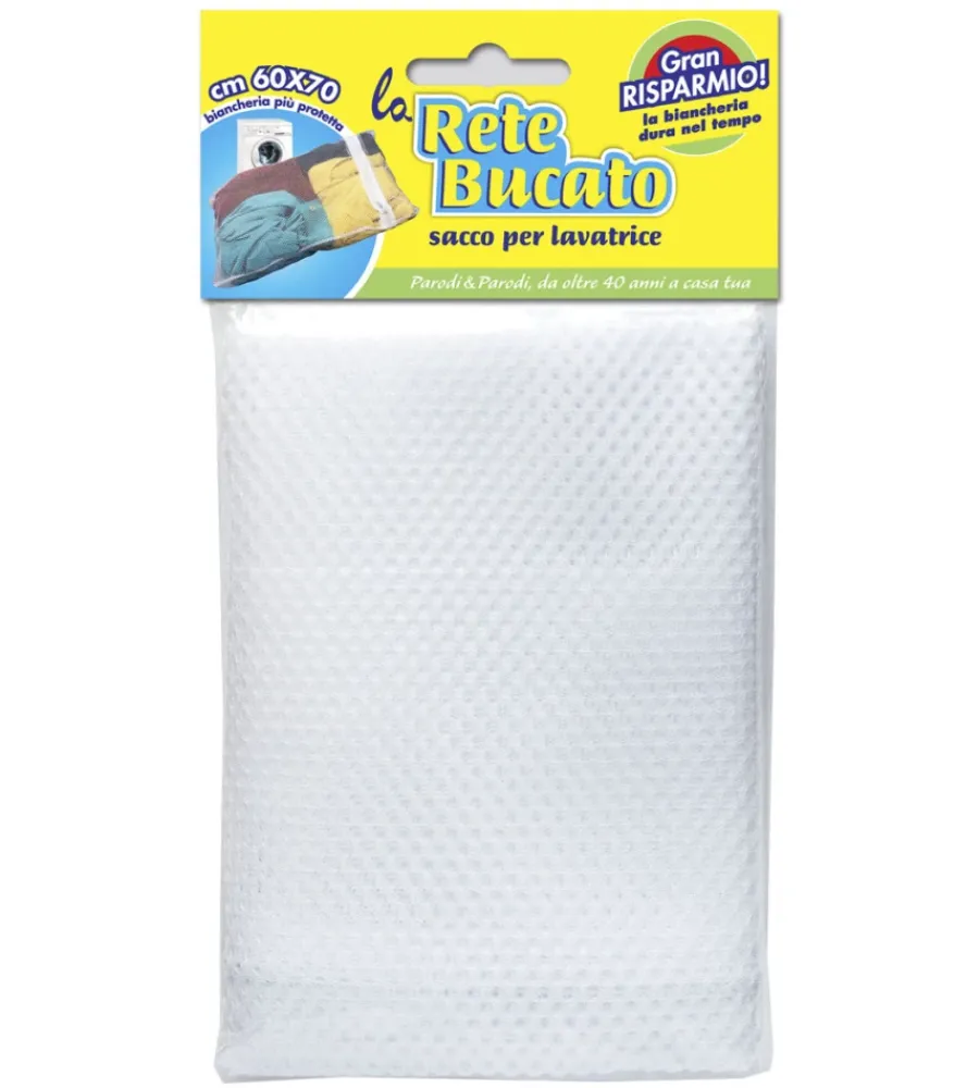 Ordine E Sistemazione- Sacco rete bucato per lavatrice - 60x70 cm.