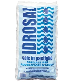 Trattamento Acqua|Sale in pastiglie idrosal per addolcitori d'acqua, sacco 25 kg