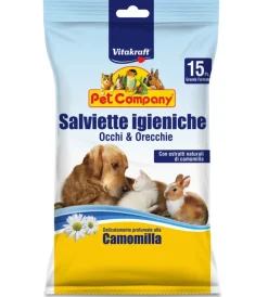 Cura Igiene-Vitakraft Salviette igieniche occhi&orecchie