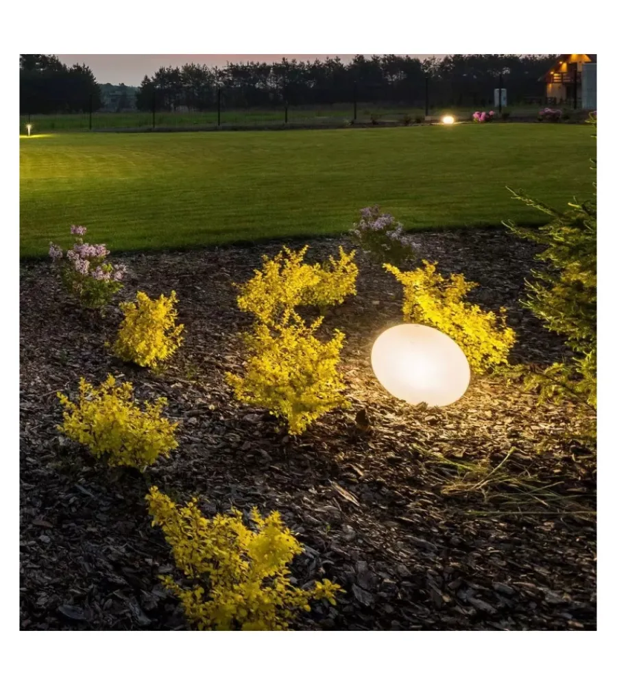 Hot Sasso led rgb decorativo con telecomando, 1w Illuminazione Per Esterno