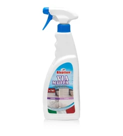 Rhutten Antimuffa|Sbiancante e igienizzante "via muffa" per muri piastrelle e fughe 750 ml
