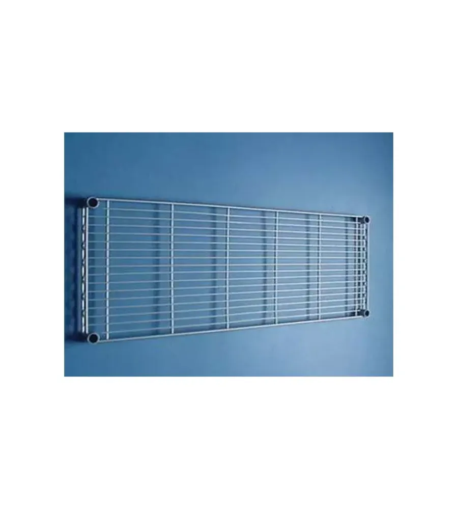 Decorazione Ambienti-Easy System Scaffale in cromo - 90x35cm