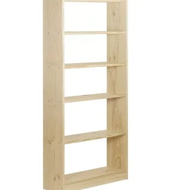 Scaffali In Legno- Scaffale in legno gala con ripiani larghezza 80 cm