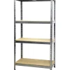 Clearance Scaffale in metalllo "joker" in kit con 4 ripiani, 120x50x180 cm - Officina E Garage