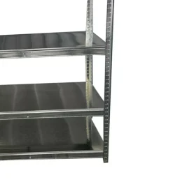 Easy System Officina E Garage|Scaffale in metallo 5 ripiani portata 400 kg 100x40x187 cm