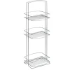 Docce E Accessori- Scaffale torre 3 piani cm24x17x77 onda