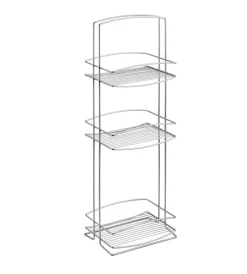 Docce E Accessori- Scaffale torre 3 piani cm24x17x77 onda
