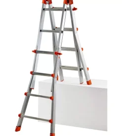 Trabatelli E Scale Professionali|Scala allungabile telescopica in alluminio 4+4