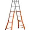 Hot Scala multifunzionale allungabile in acciaio gierre 4+4 gradini Trabatelli E Scale Professionali
