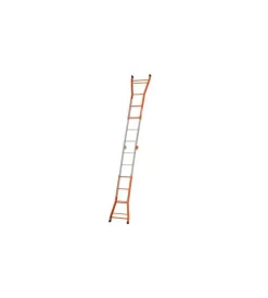 Hot Scala multifunzionale allungabile in acciaio gierre 4+4 gradini Trabatelli E Scale Professionali
