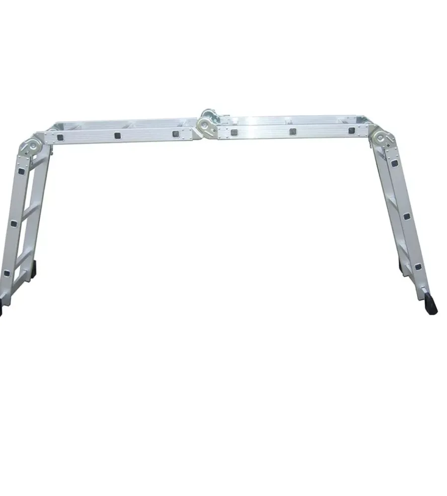 New Scala multifunzione essenza "everest 4x3" in alluminio con portata massima 150 kg 27x35x92 cm Trabatelli E Scale Professionali