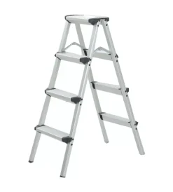 Scale E Sgabelli|Scala pieghevole easy system in alluminio con 4 gradini portata 150 kg