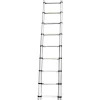 Brunner Campeggio|Scala telescopica "laddy air" in alluminio con piedini antiscivolo e chiusura servoassistita, 293x47x8,4 cm