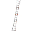 Trabatelli E Scale Professionali- Scala telescopica gigante alluminio