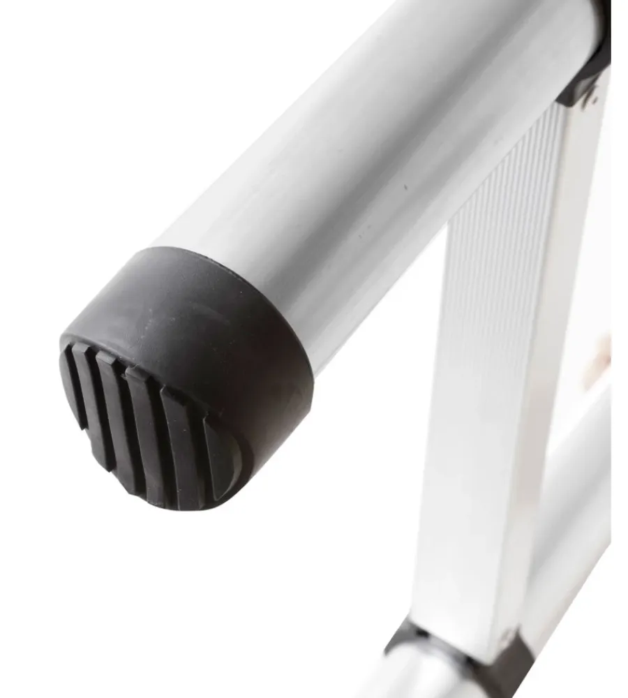 Campeggio-Brunner Scala telescopica "laddy alcove" in alluminio con 2 ganci di fissaggio, 210x36x6 cm