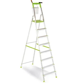 Scale E Sgabelli|Scala "vetta" con 8 gradini