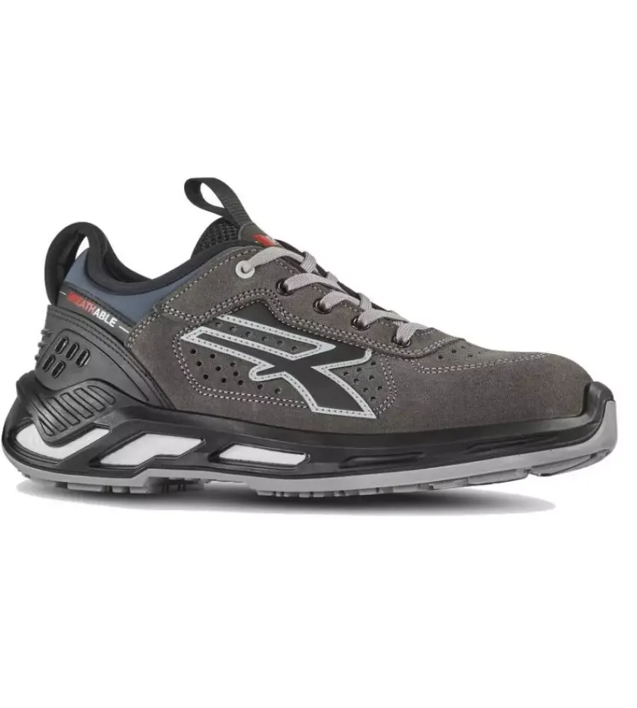 Scarpe Antinfortunistiche|Scarpe Antinfortunistiche-U-Power Scarpe antinfortunistiche aron esd s1p src grigio - tg. 42