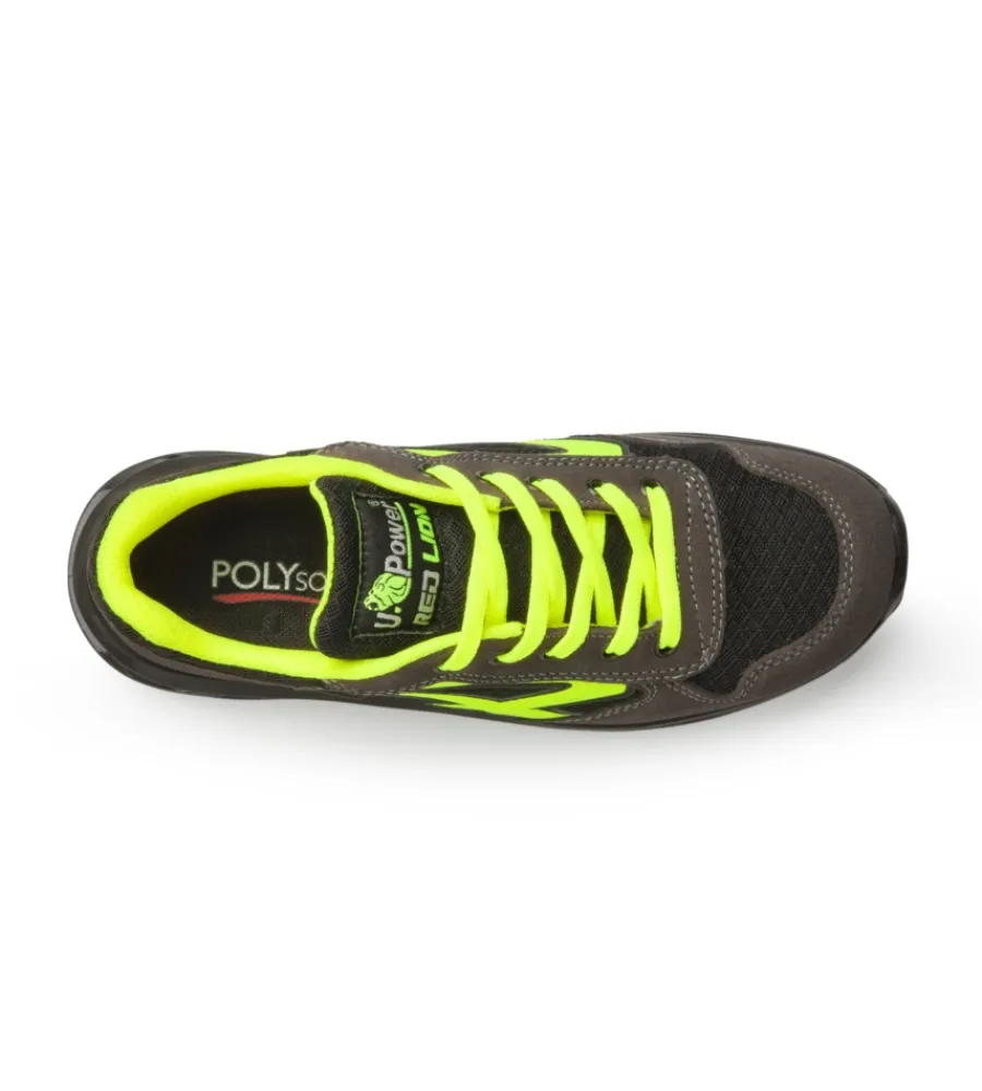 U-Power Scarpe Antinfortunistiche|Scarpe Antinfortunistiche|Scarpe antinfortunistiche grigio/gialla -tg. 41