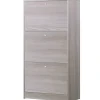 Outlet Scarpiera olmo con 3 ante, 62x121x29 cm Scarpiere