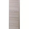 Clearance Scarpiera olmo con 5 ante, 63x18x190 cm Scarpiere