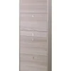 Sarmog Scarpiere|Scarpiera olmo con 4 ante e 1 cassetto, 63x29x164 cm