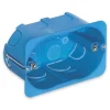 Serie Civili- Scatola incasso 3m p/leggere azzurro - vimar.