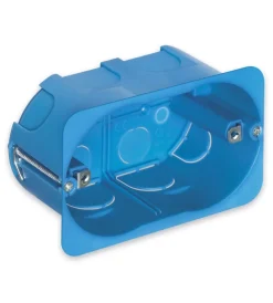 Serie Civili- Scatola incasso 3m p/leggere azzurro - vimar.