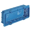Serie Civili|Scatola incasso rett. 6-7 moduli azzurra - vimar