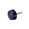 Accessori- Scivoli in pvc neri con chiodo ø 20 mm. 8 pz.