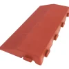 ArtPlast Fontane, Decorazioni E Pavimentazioni|Scivolo autobloccante per pavimentazione esterna colore cotto maschio, 205x400x48 mm.