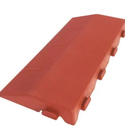 ArtPlast Fontane, Decorazioni E Pavimentazioni|Scivolo autobloccante per pavimentazione esterna colore cotto maschio, 205x400x48 mm.