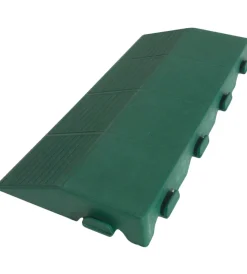 ArtPlast Fontane, Decorazioni E Pavimentazioni|Scivolo autobloccante per pavimentazione esterna verde maschio, 205x400x48 mm.