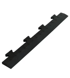 Fontane, Decorazioni E Pavimentazioni-ArtPlast Scivolo per piastrella da esterno in pvc maschio, 480x70x8 mm.