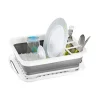 Brunner Campeggio|Scolapiatti collassabile "dropper fold-away" in plastica antiscivolo 36,5x31x12 cm