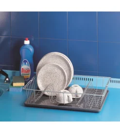 Hot Scolapiatti colonia argento 48x30 Accessori Cucina