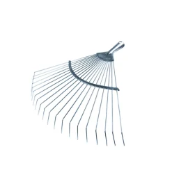 Attrezzatura Giardinaggio- Scopa per foglie zincata 50 cm