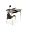 Scrivanie E Cassettiere|Scrivania "compact" grigio, 100x55x82 cm