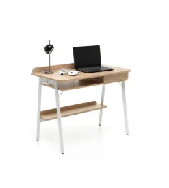 Online Scrivania "compact" rovere, 100x55x82 cm Scrivanie E Cassettiere