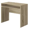 Scrivanie E Cassettiere- Scrivania con piano estraibile colore rovere armonia 90x45x74 cm