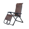 Mobili Da Giardino E Accessori-EuroGarden Sdraio pieghevole reclinabile con braccioli "gravity" in rattan marrone 95x68x113 cm
