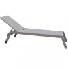 Sale Sdraio reclinabile elica garden "formentera" in alluminio taupe 198x61x95 cm Mobili Da Giardino E Accessori
