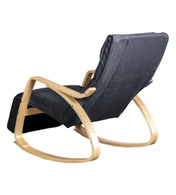 BellaHome Poltrone E Pouf|Sedia a dondolo 