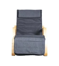 BellaHome Poltrone E Pouf|Sedia a dondolo 
