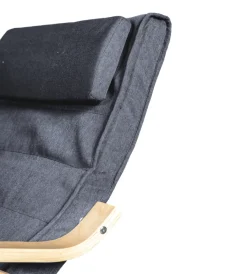 BellaHome Poltrone E Pouf|Sedia a dondolo 
