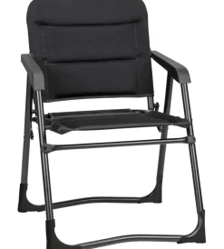 Discount Sedia da campeggio "aravel vanchair" in alluminio e 3durafeel nero 48x37x82 cm Campeggio