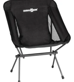 Sale Sedia da campeggio "orbit chair l" in alluminio e poliestere grigio e nero 55x42x40/75 cm Campeggio