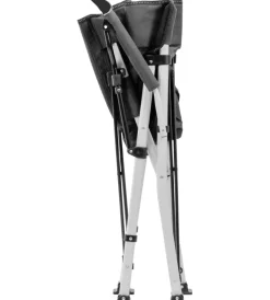 Campeggio-Brunner Sedia da campeggio "raptor ng 2.0" in acciaio e poliestere nero 51x44x48/90 cm